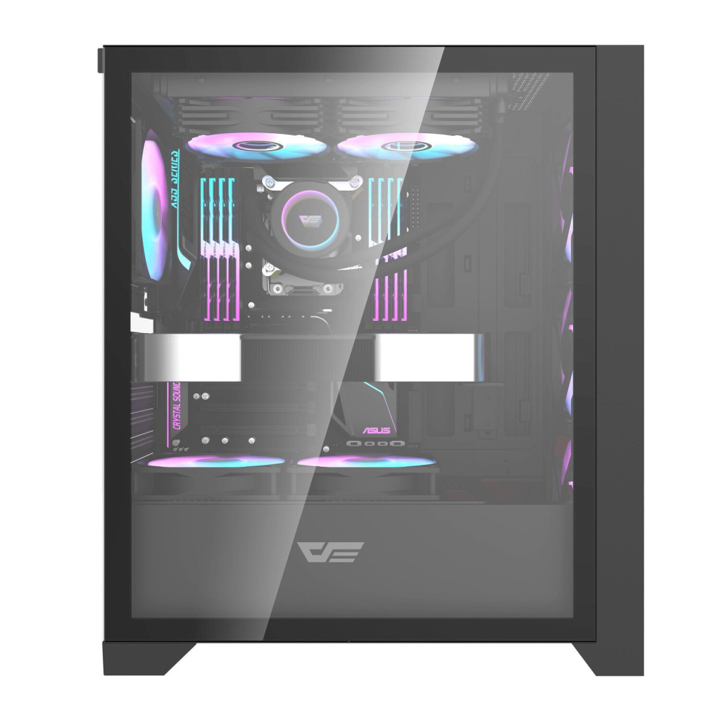 Корпус для ПК DARKFLASH DRX70 MESH BLACK - зображення 6