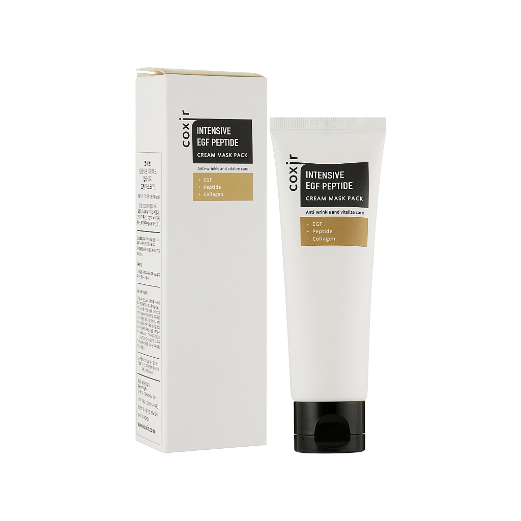 Крем для обличчя Coxir Intensive EGF Peptide Cream Mask Pack 80 мл (8809080826164) - зображення 2