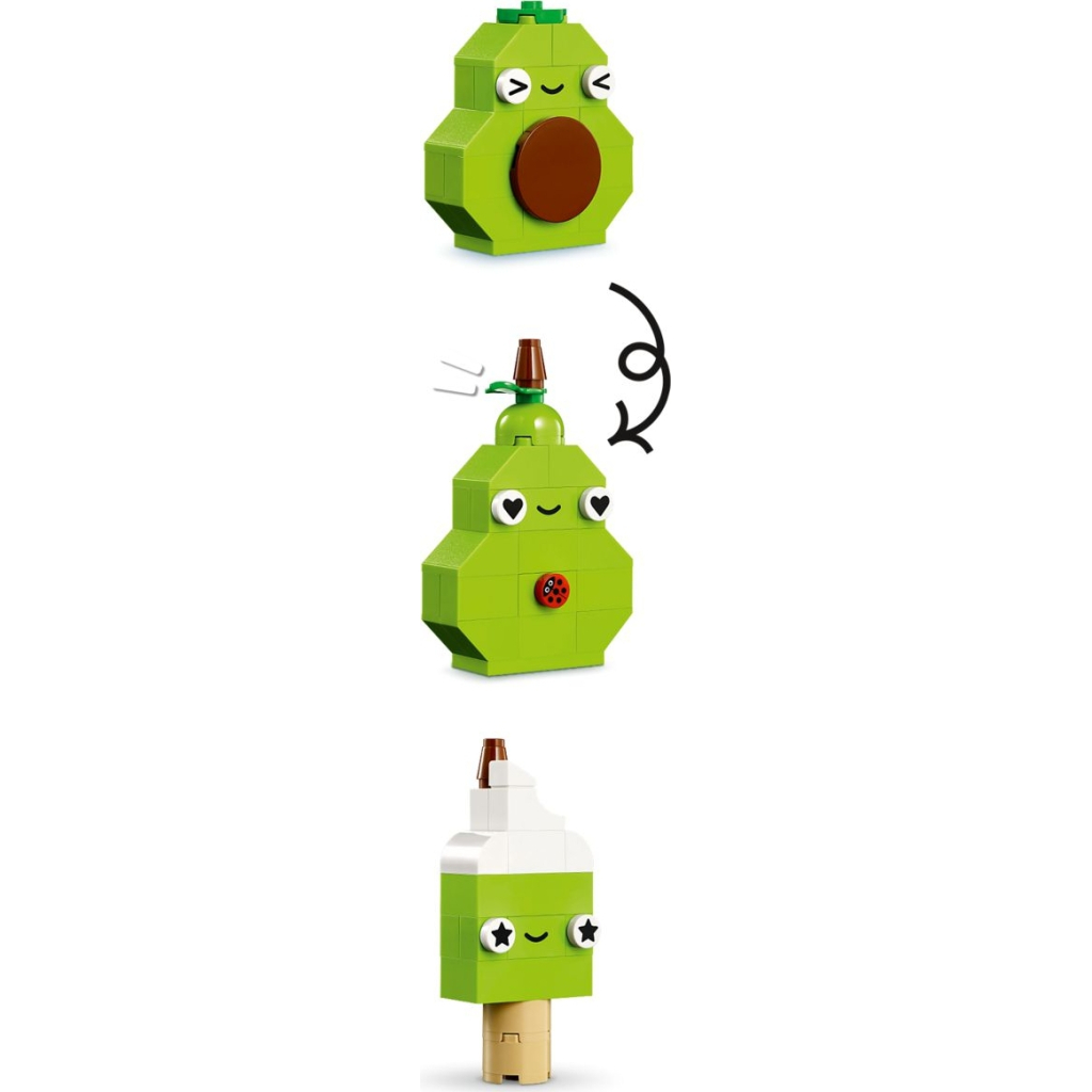 Конструктор LEGO Classic Творчі друзі з їжею (11039) - зображення 8