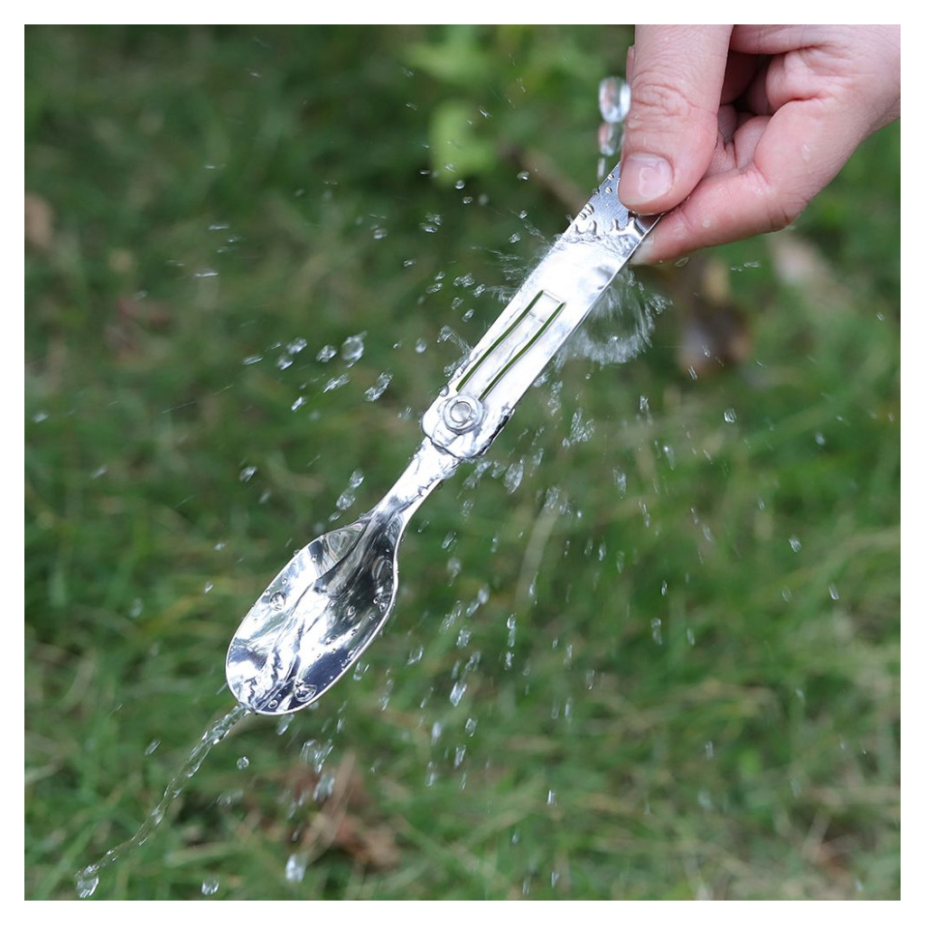 Набір туристичного посуду Roxon C2 2 in1 (ложка, виделка) (RoxC2) - зображення 7