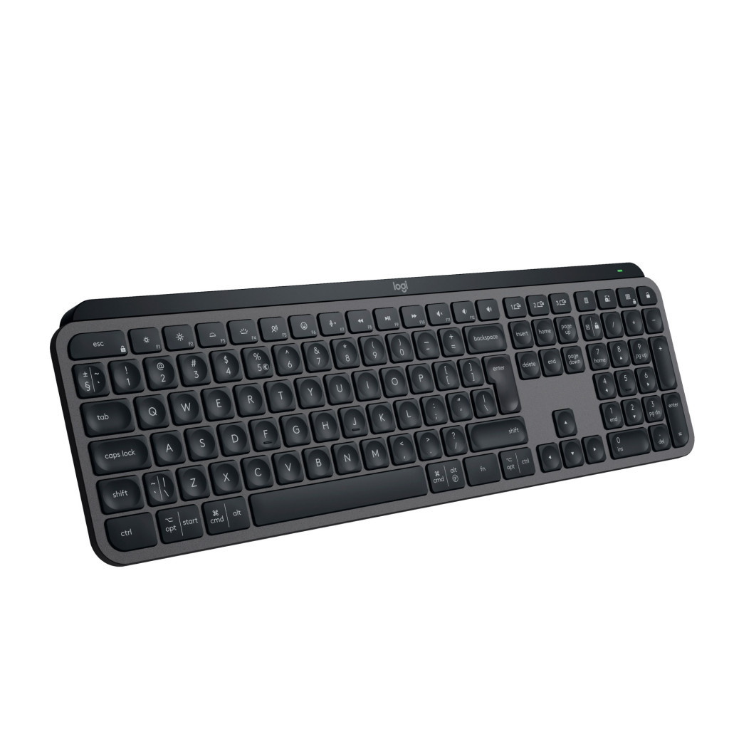 Клавіатура Logitech MX Keys S Wireless UA Graphite (920-011593) - зображення 1
