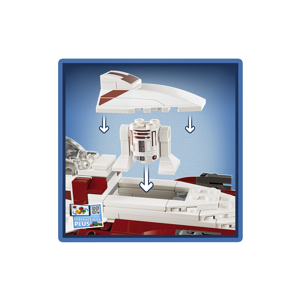 Конструктор LEGO Star Wars Джедайський винищувач Обі-Вана Кенобі (75333) - зображення 6