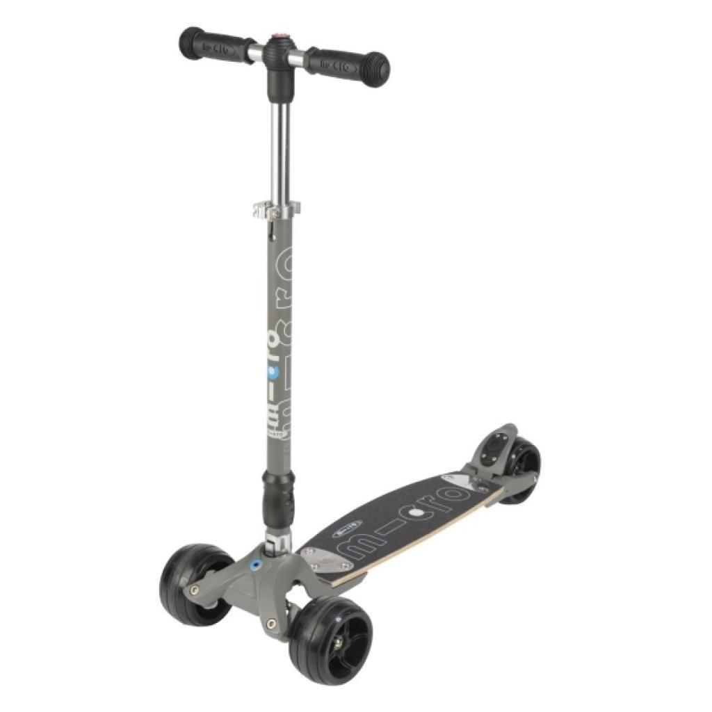 Самокат Micro Kickboard Monster Volcano grey Т+J (KB0023) - изображение 1