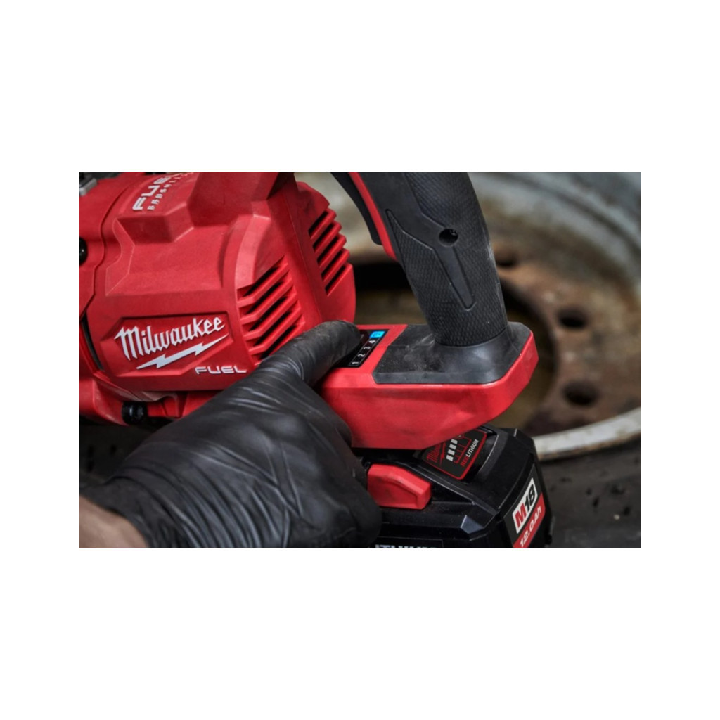 Гайковерт Milwaukee високомоментний 1'' (2711 Нм) з D-подібною рукояткою, 1x12Ah (4933471756) - зображення 9