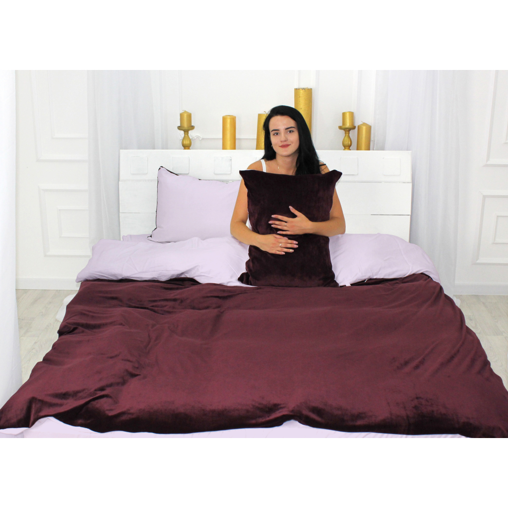 Постільна білизна MirSon Велюр Winter Delicate 28-0060 Oleander Дитячий (2200004033587) - зображення 1