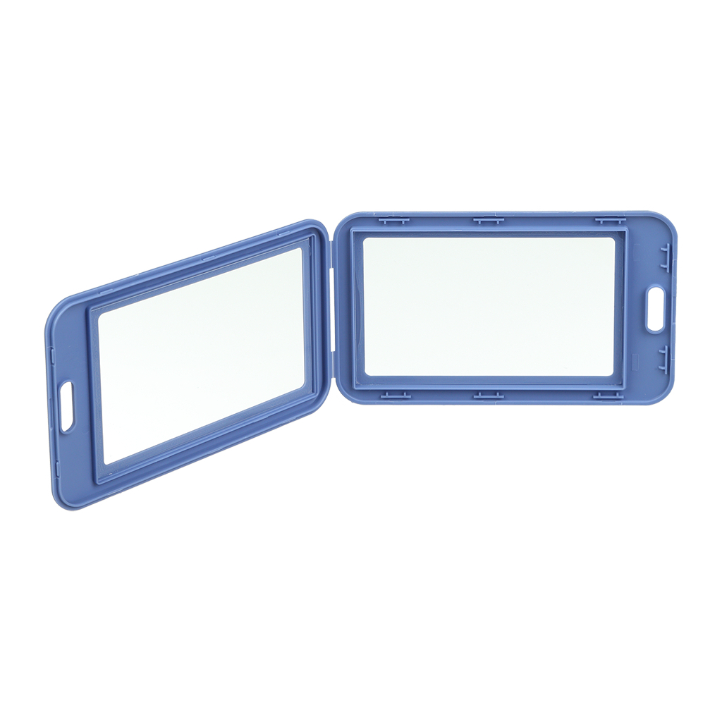 Бейдж Buromax вертикальний, 69 х 111мм, PP+PVC, синьо-сірий (BM.5414-95) - изображение 2