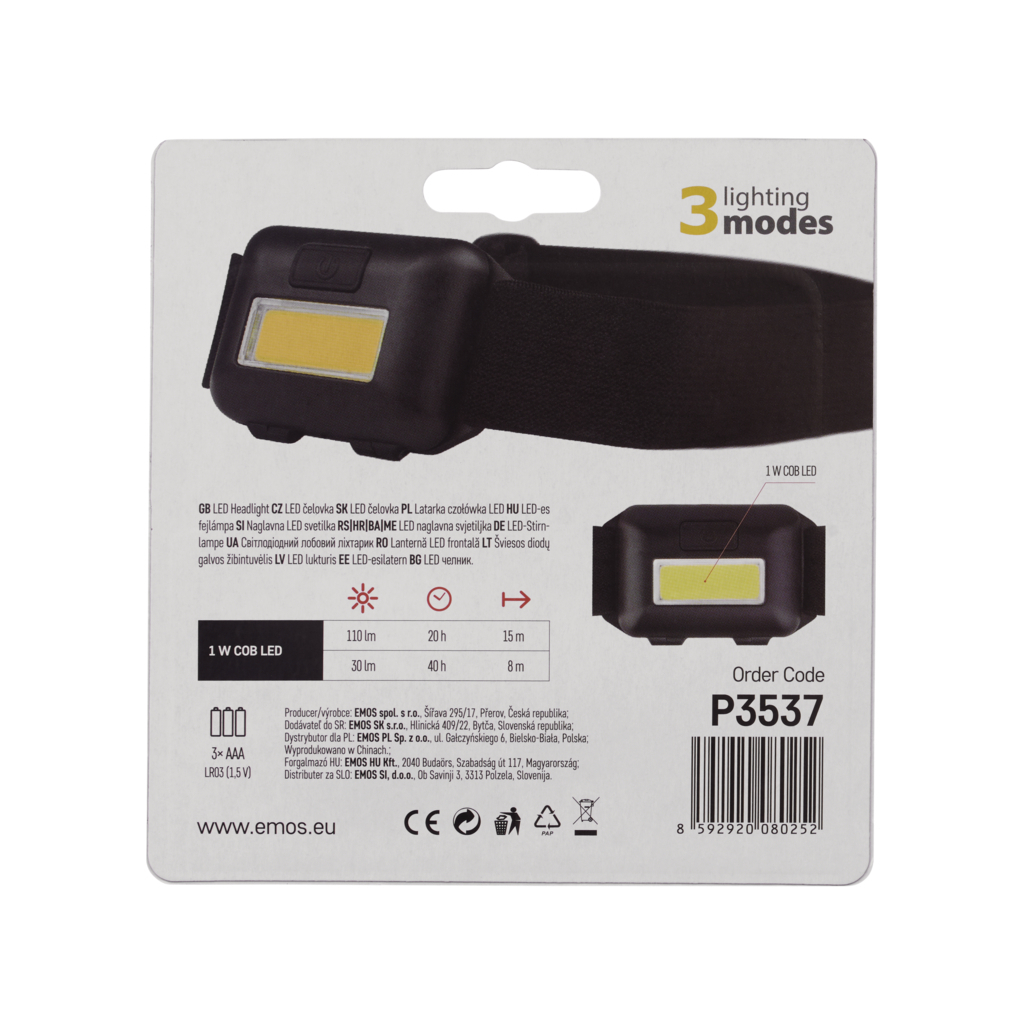 Ліхтар EMOS P3537 - зображення 3