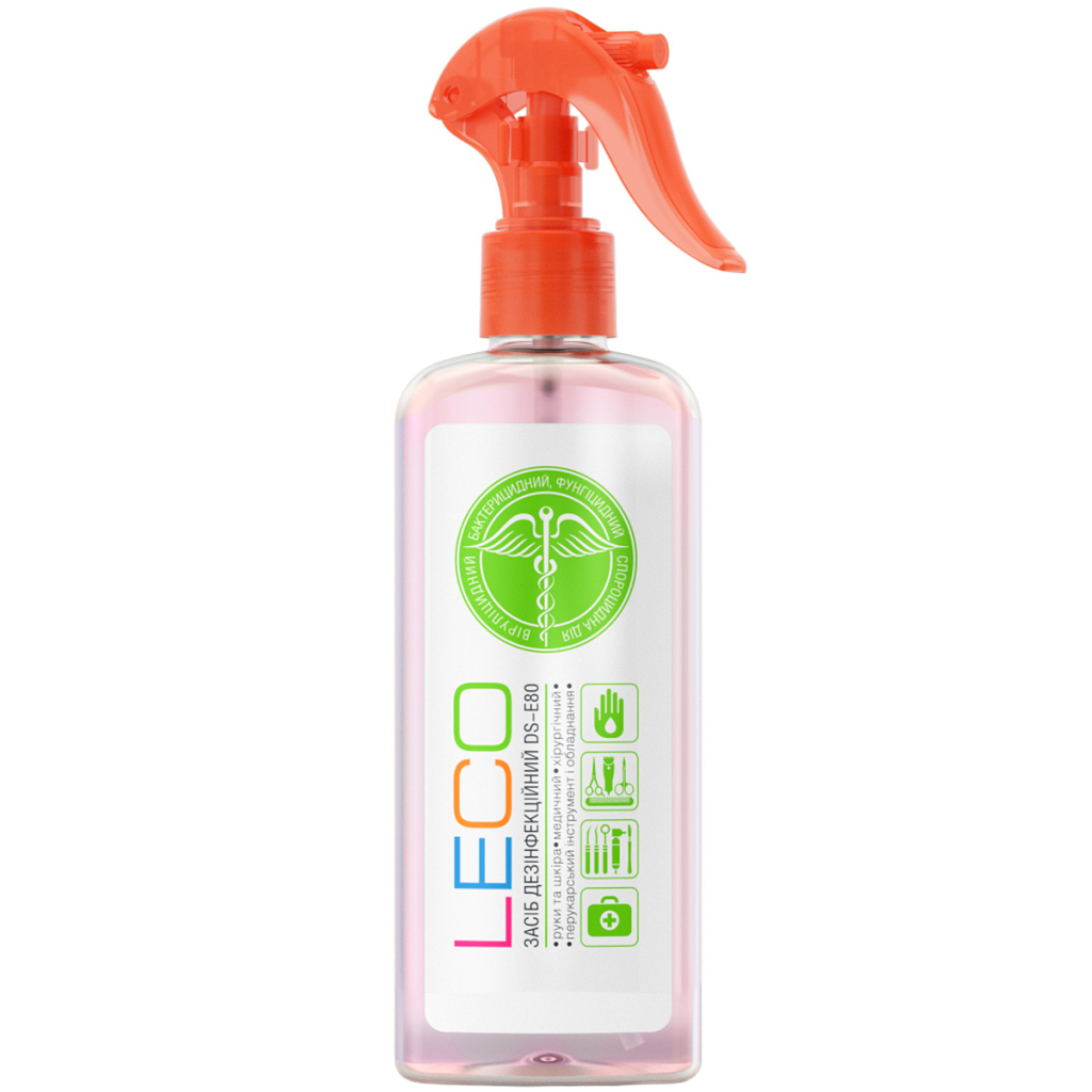 Антисептик для рук Leco DS-E80 250 мл (XL 40135) - зображення 1