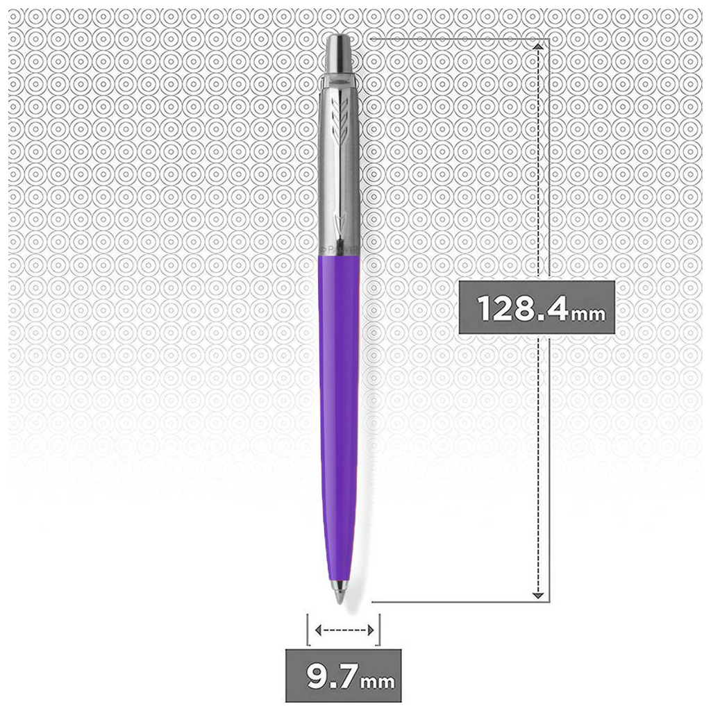 Ручка кулькова Parker JOTTER 17 Originals Frosty Purple CT BP в Eco упаковці (15 932_2665e) - зображення 3
