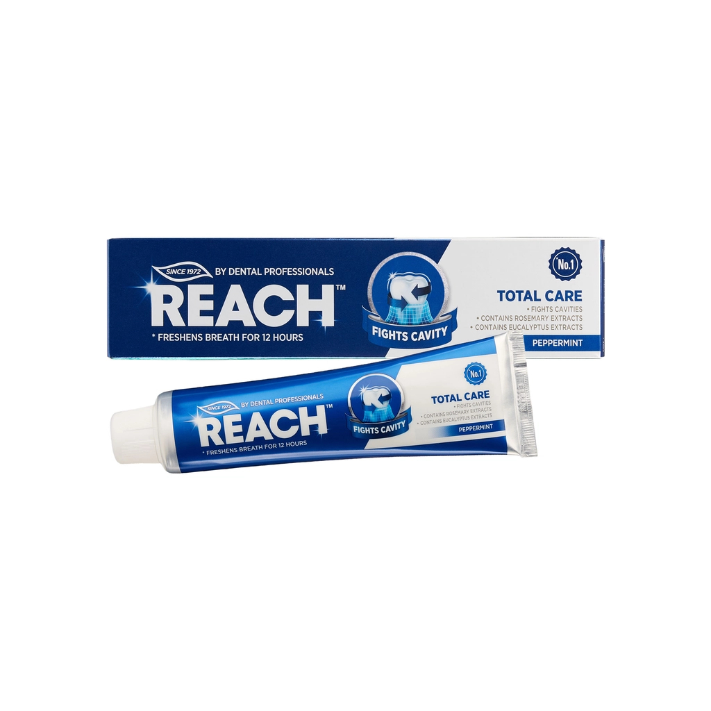 Зубна паста Reach Total Care Peppermint 150 г (8801051313468) - зображення 1