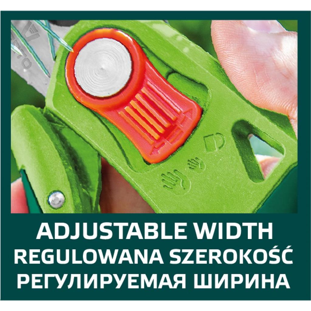 Секатор Verto с наковаленкой, регулировкой ширины (15G203) - зображення 3