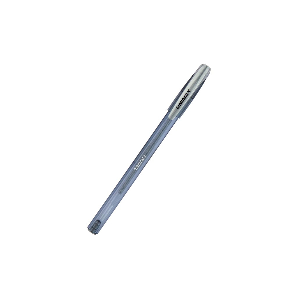 Ручка гелева Unimax Trigel-2, срібна (UX-131-34) - зображення 2
