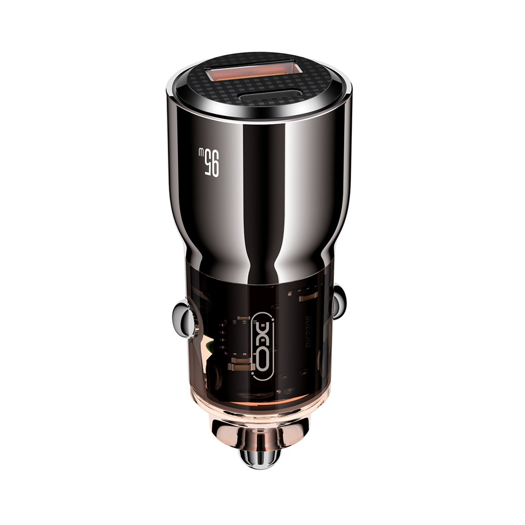 Зарядний пристрій XO CC58 USB-C PD65W + USB-A 30W Gray (CC58_Tarnish) - зображення 5