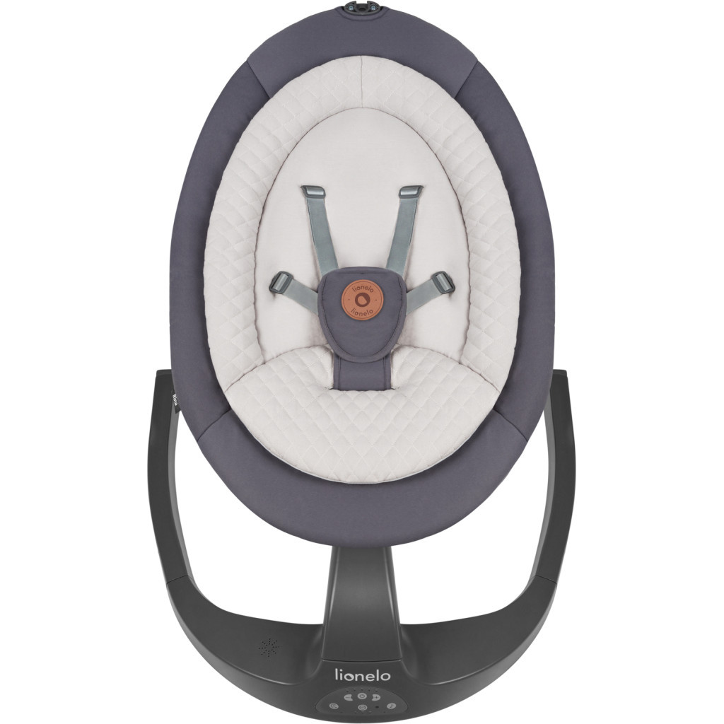 Крісло-гойдалка Lionelo Rina grey concrete (LO-RINA GREY CONCRETE) - зображення 9
