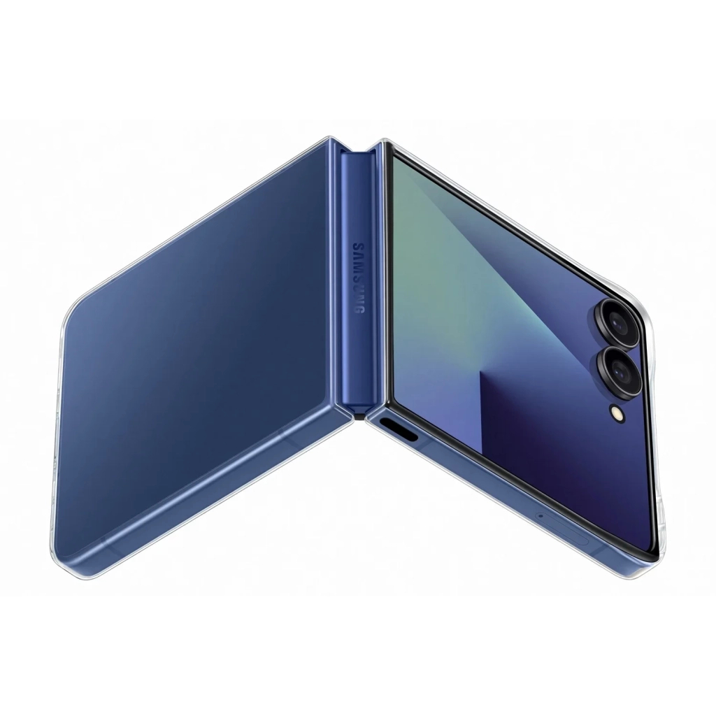 Чохол до мобільного телефона Samsung Clear Galaxy Flip 7 Transparent (EF-AF766CTEGUA) - зображення 2
