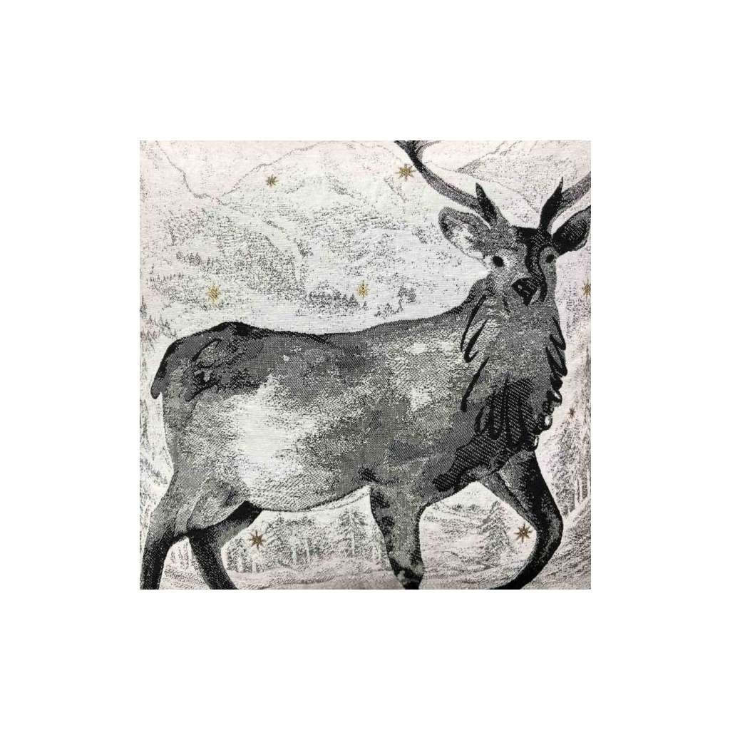 Наволочка Прованс Black Night Олень 45х45 см (4823093436251) - зображення 3