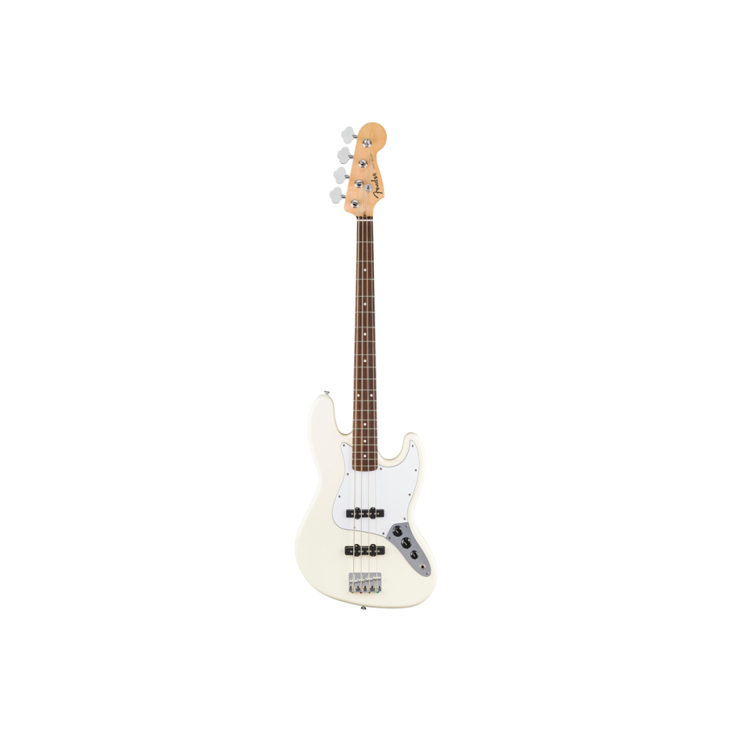 Бас-гітара Fender Standard Jazz Bass LRL Olympic White (301080) - зображення 1