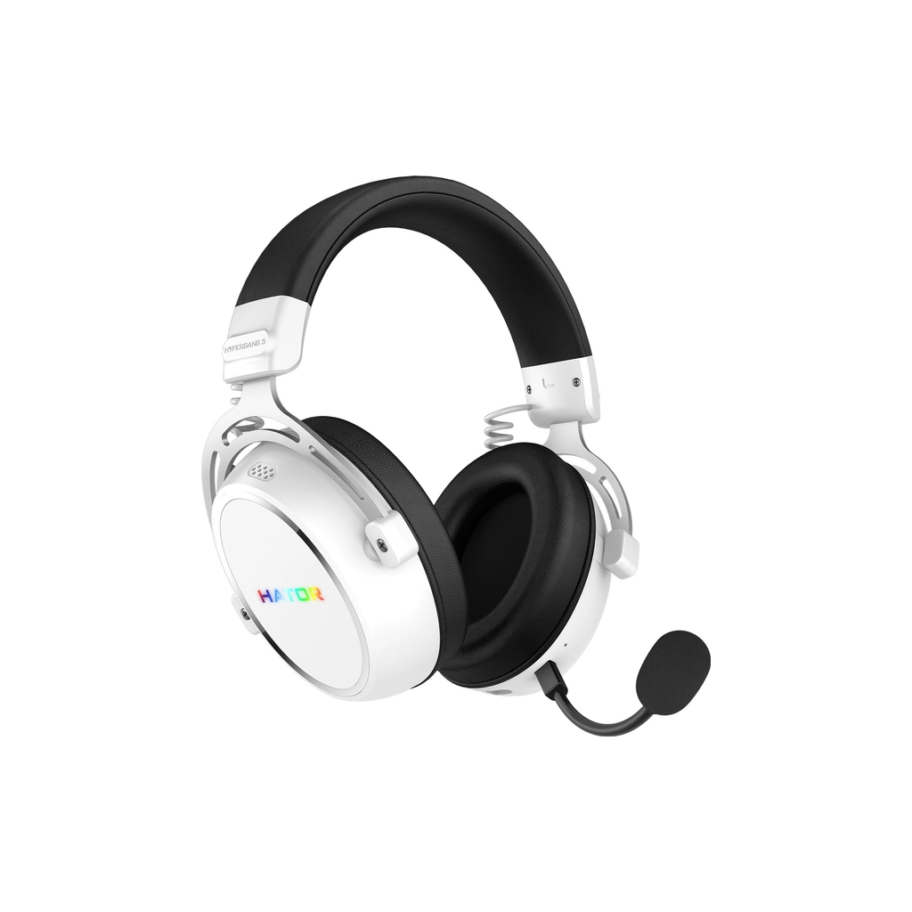 Навушники Hator Hypergang 3 Wireless White (ESH56) - зображення 1