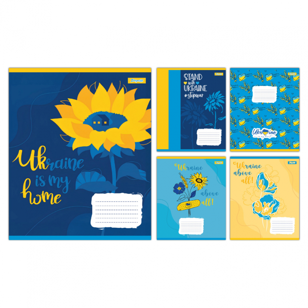 Зошит 1 вересня Ukraine above allА5 48 аркушів клітинка (768230) - зображення 1