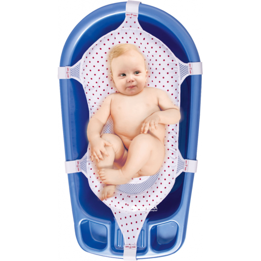 Сидіння у ванну Sevi Bebe темно-червоний (8692241689704) - зображення 1