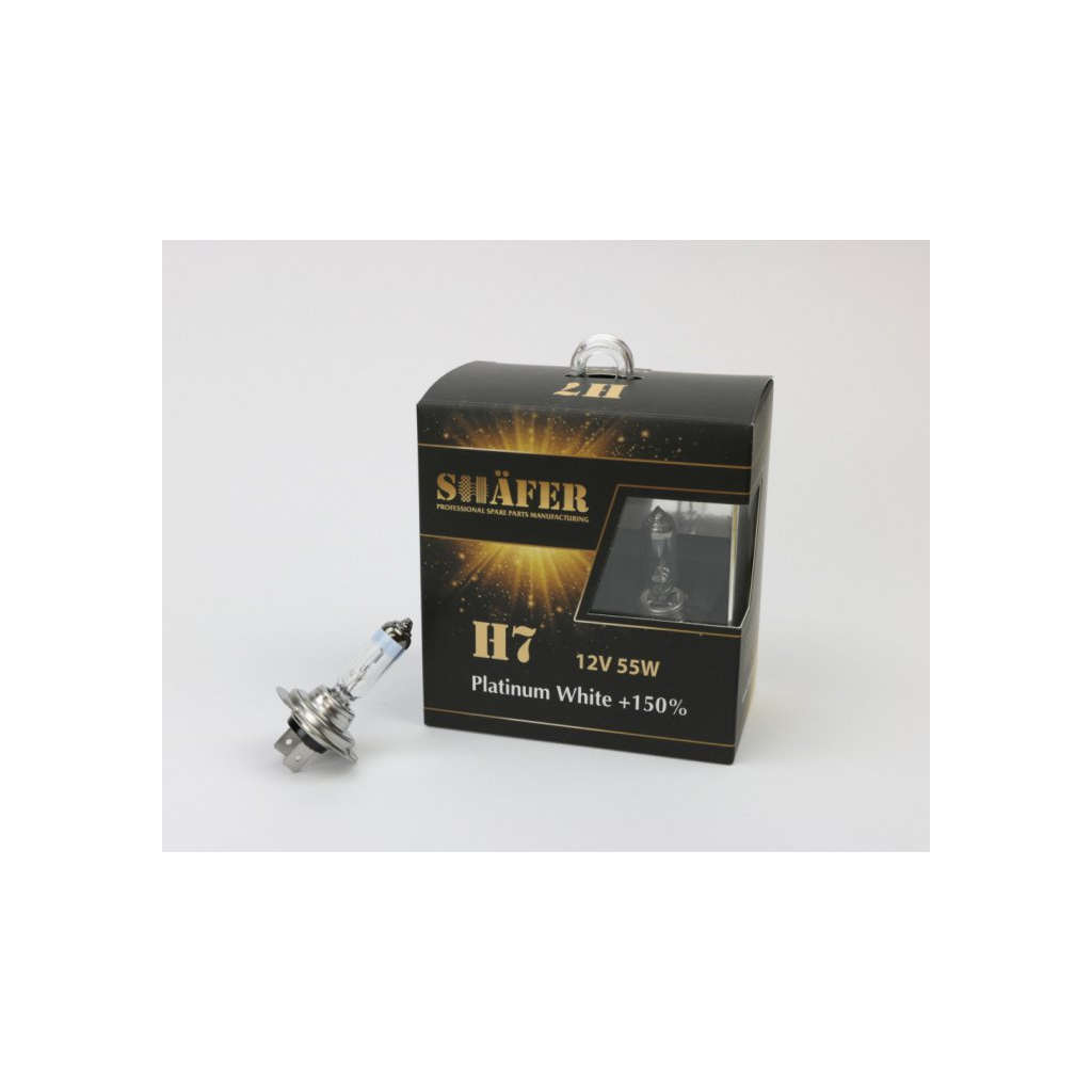Автолампа SHAFER H712V55WPlatinumWhite+150 (SL3007P) - зображення 1