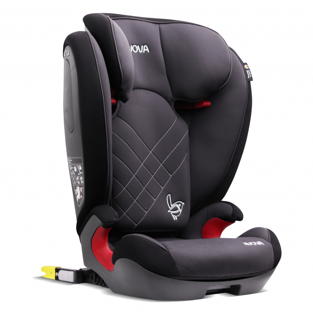 Автокрісло Avova Star Fix i-Size 15-36 кг Grey Black (4260621461154) - зображення 3