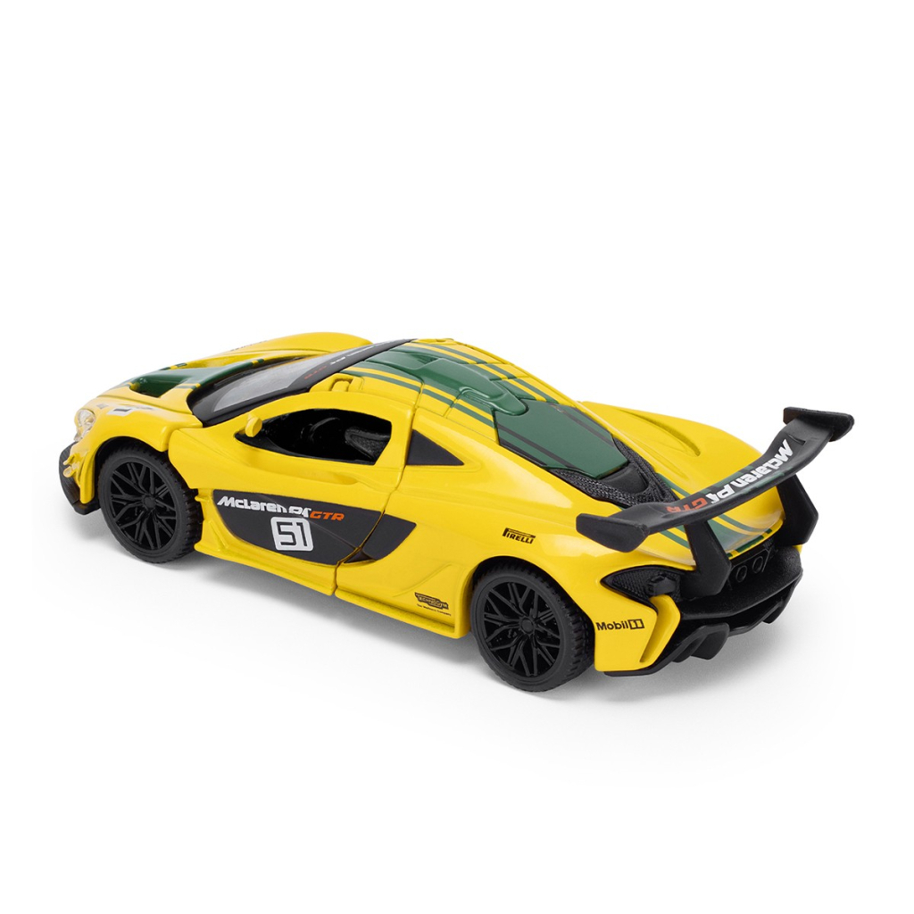 Машина TechnoDrive McLaren P1 жовтий 143 (250946MLP1YW) - зображення 3