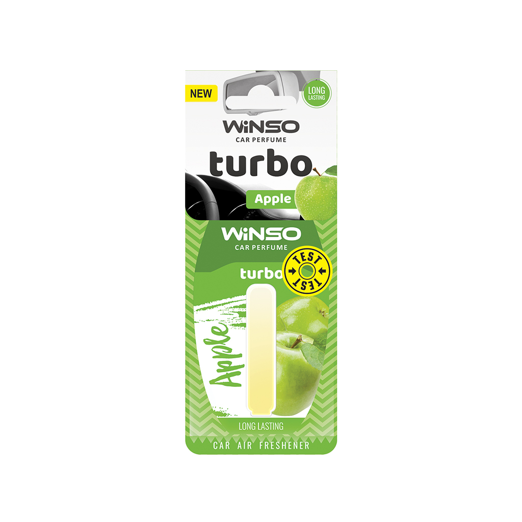 Ароматизатор для автомобіля WINSO Turbo Apple (532640) - изображение 1