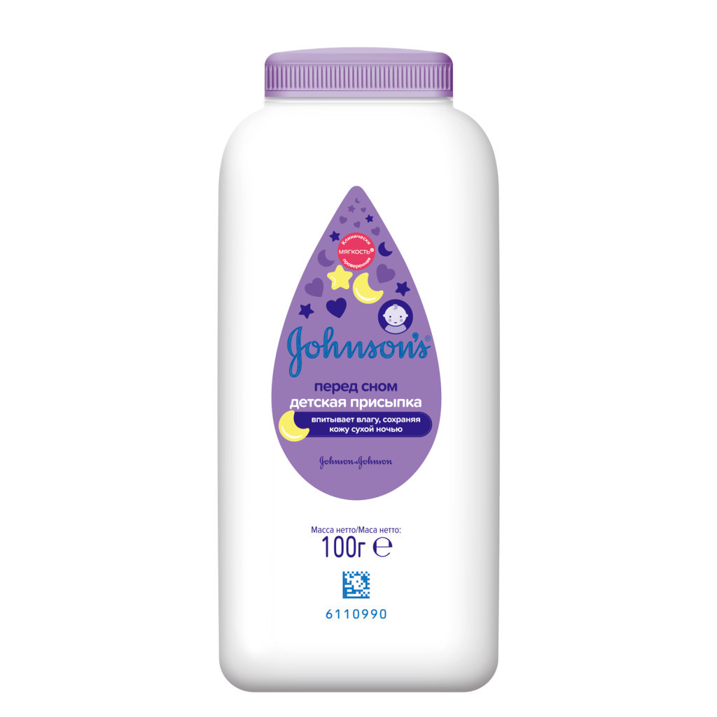 Присипка Johnson’s baby Перед сном 100 г (3574660383799) - зображення 1