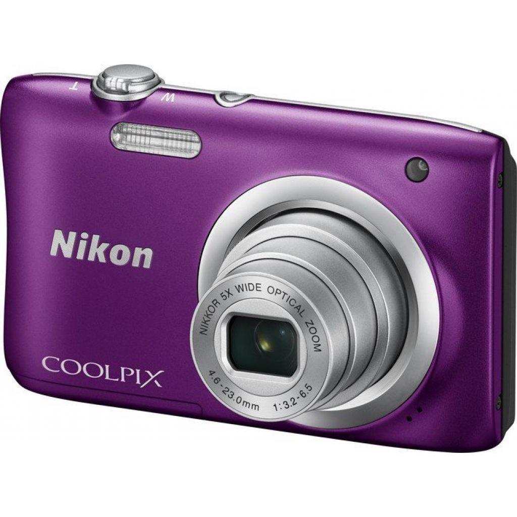 Цифровий фотоапарат Nikon Coolpix A100 Purple (VNA973E1) - зображення 2