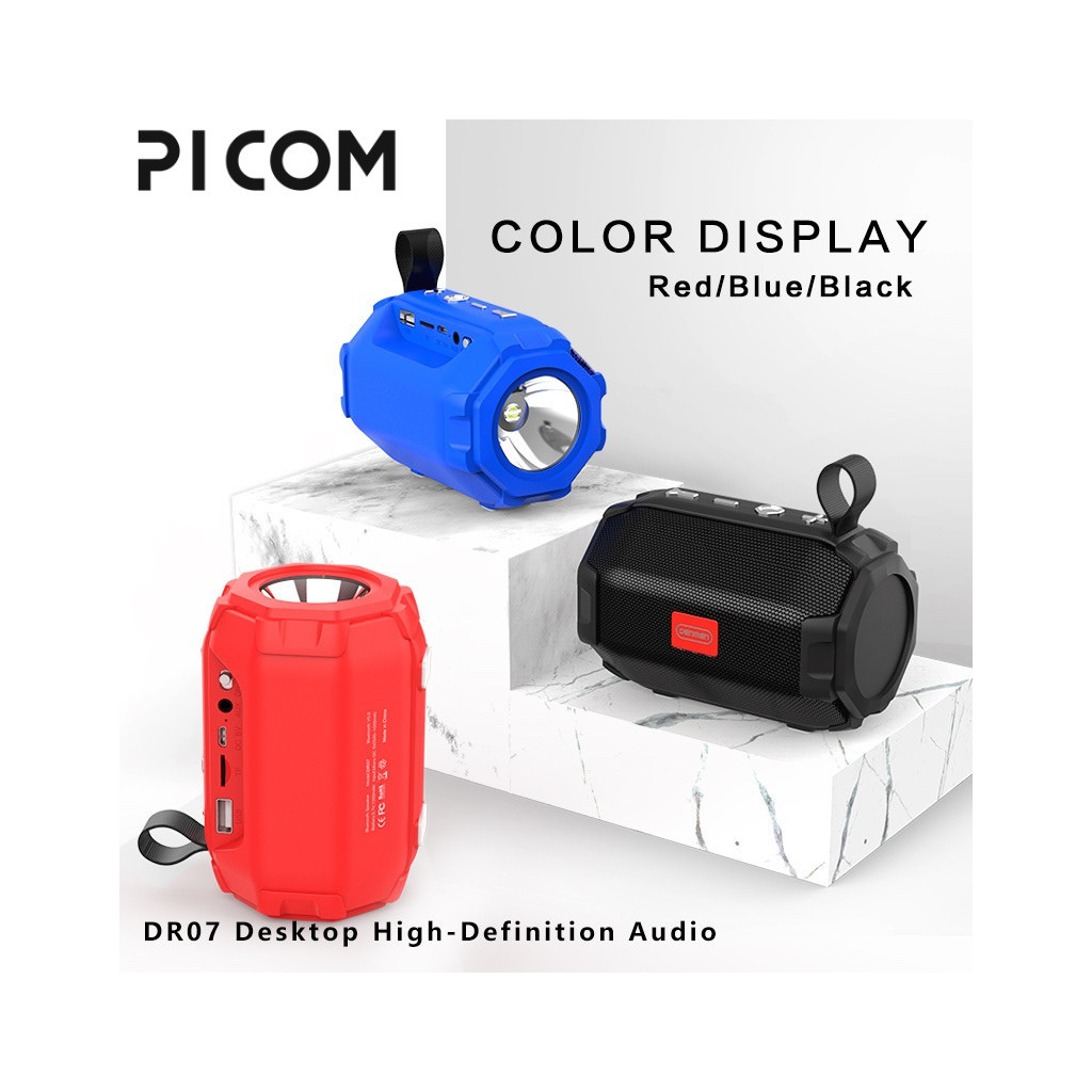 Акустична система Denmen DR07 Blue (DR07-BL) - зображення 3