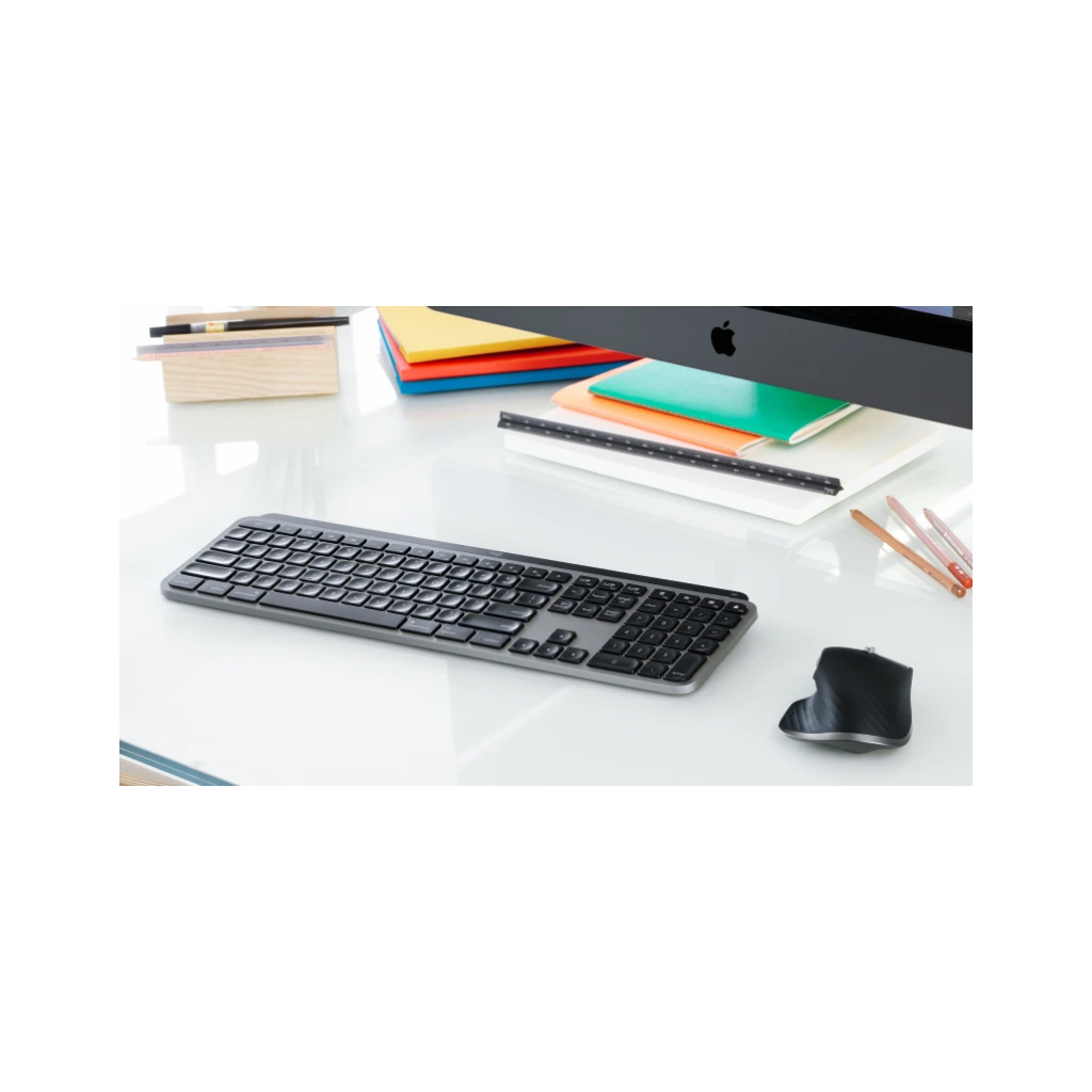 Клавіатура Logitech MX Keys for Mac Space Gray (920-009558) - зображення 4