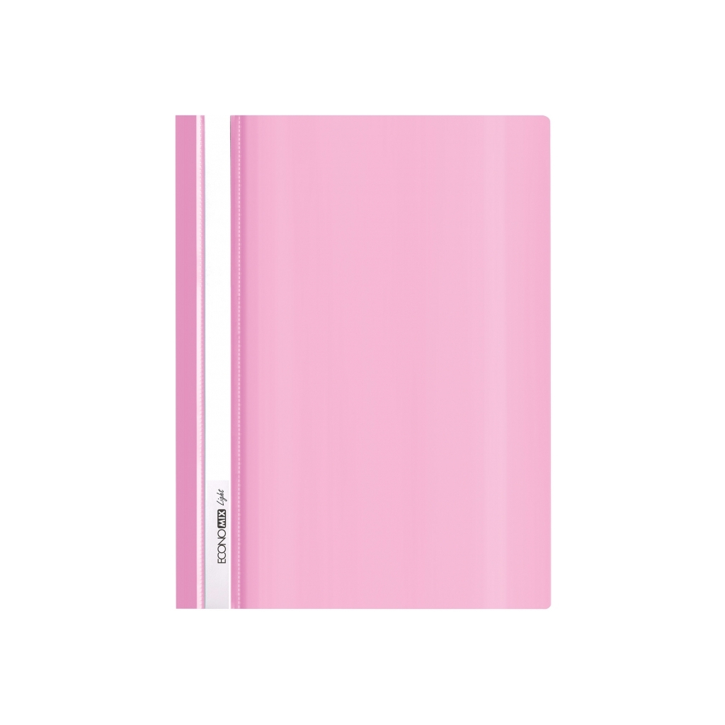Папка-швидкозшивач Economix А4 Light без перфорації, рожева (E38503-09) - зображення 1