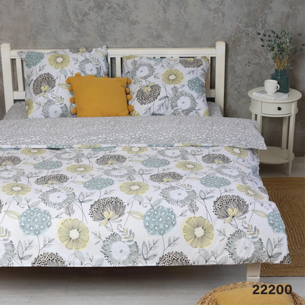 Постільна білизна Viluta 22200 Ранфорс двоспальна (22200-dv) - зображення 1