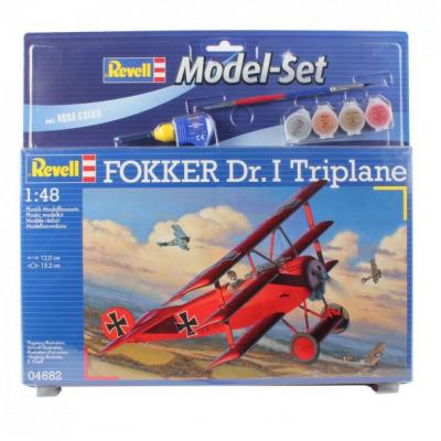 Збірна модель Revell Винищувач Fokker DR.I 1:48 (64682) - зображення 1