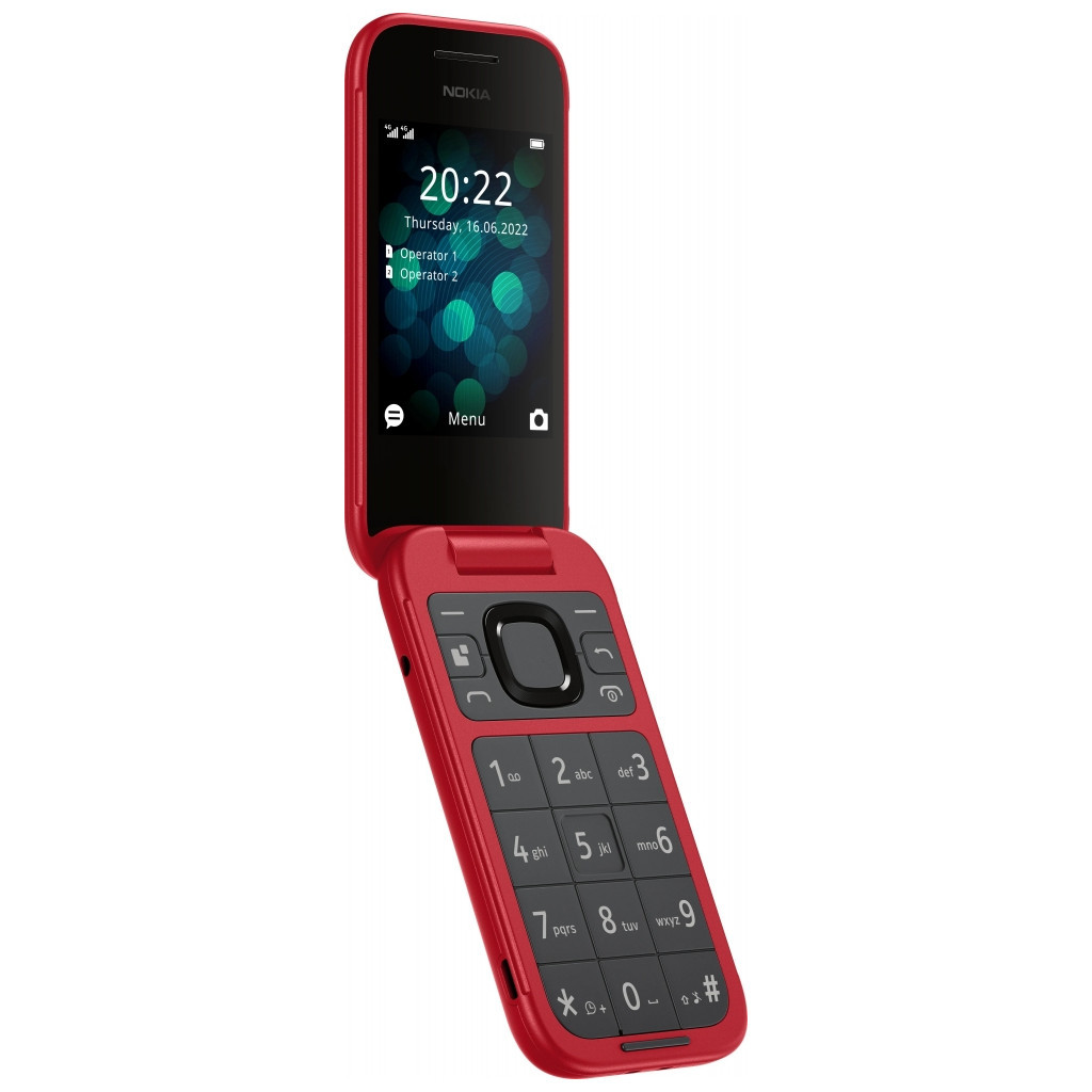 Мобільний телефон Nokia 2660 Flip Red - зображення 6