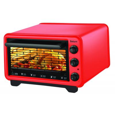 Електропіч Saturn ST-EC10701 Red - зображення 1