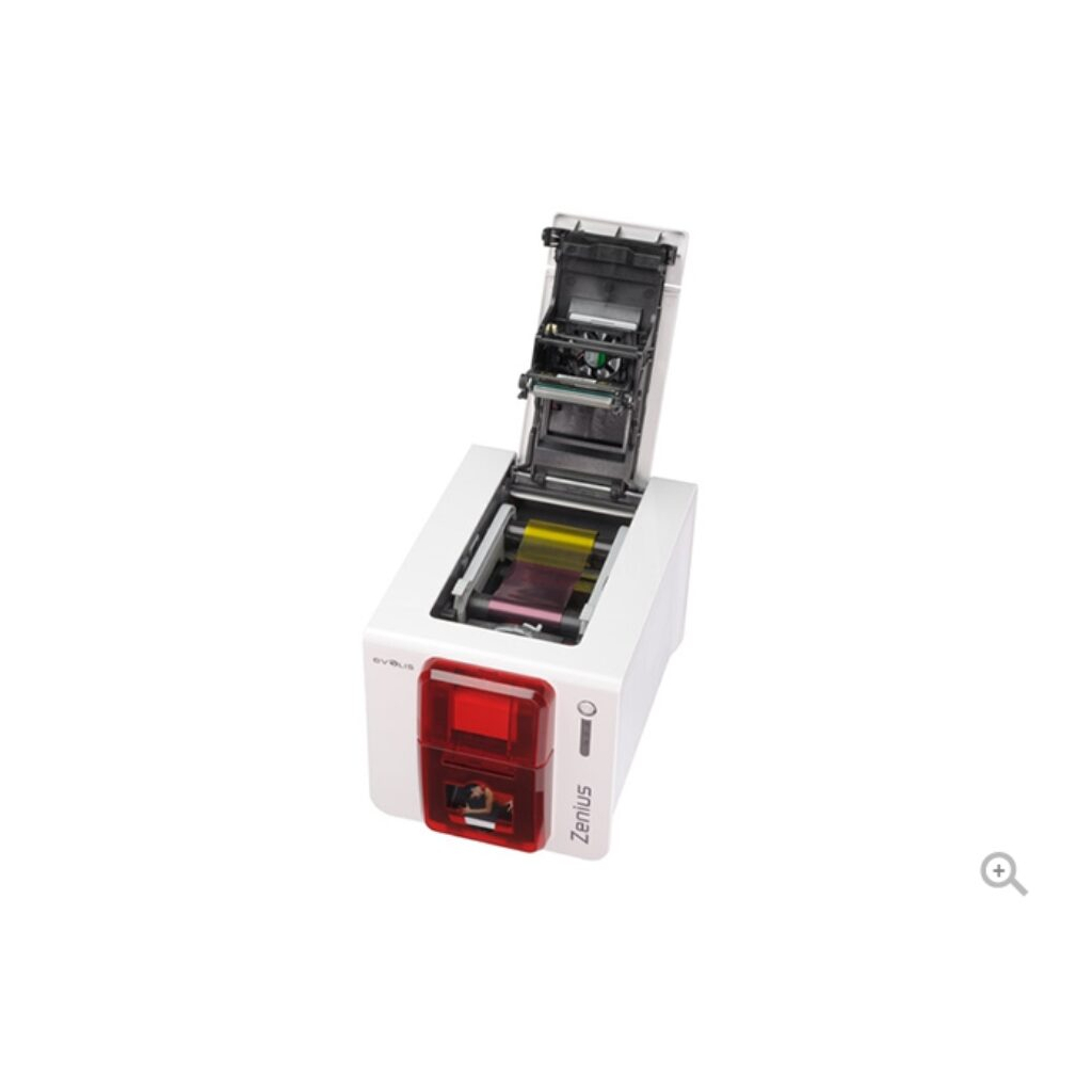 Принтер пластикових карт Evolis Zenius USB, Ethernet (ZN1H0000RS) - зображення 3