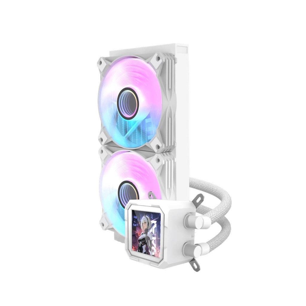 Кулер до процесора DARKFLASH DV240S WHITE - зображення 3