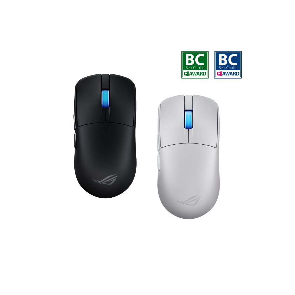 Мишка ASUS ROG Harpe II Ace Bluetooth/Wireless/USB White (90MP0490-BMUA10) - зображення 7