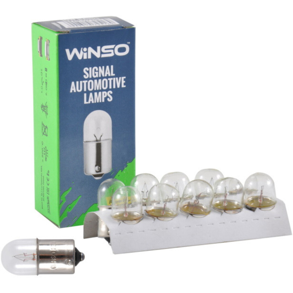 Автолампа WINSO R10W 10W BA15s (725160) - зображення 2