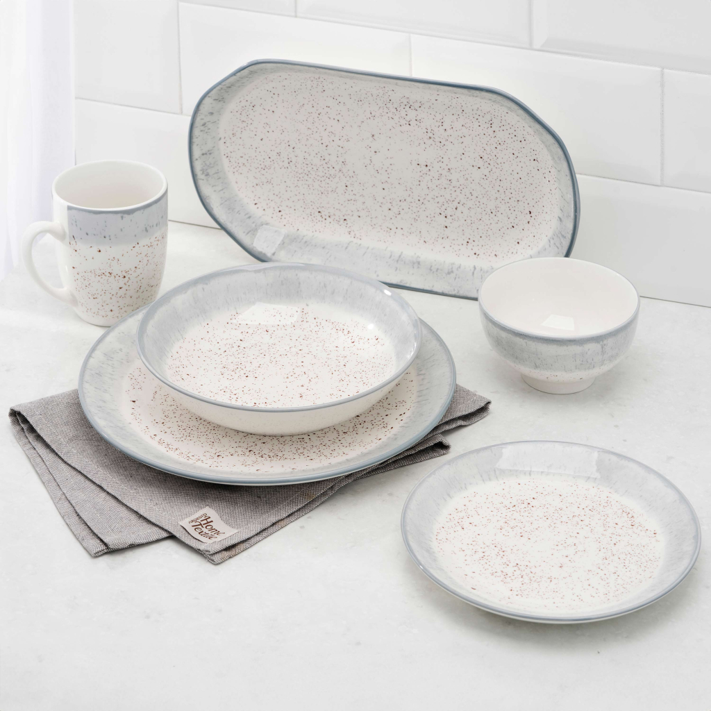 Чашка Ardesto Siena, 360мл, порцеляна, біло-сіра (AR2936SW) - изображение 9