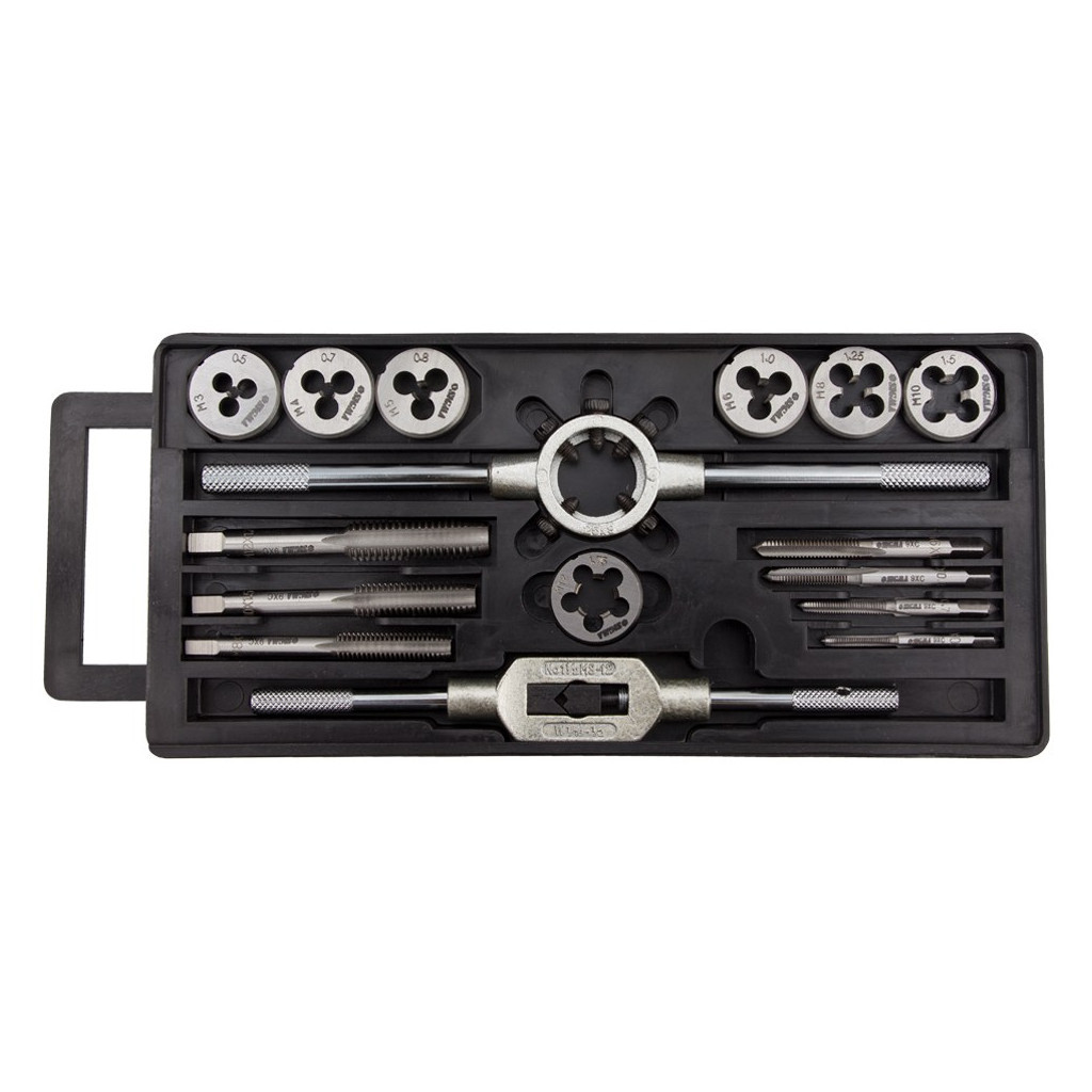 Набір мітчиків і плашок Sigma 16 предм., пластиковий кейс (1641111) - зображення 1