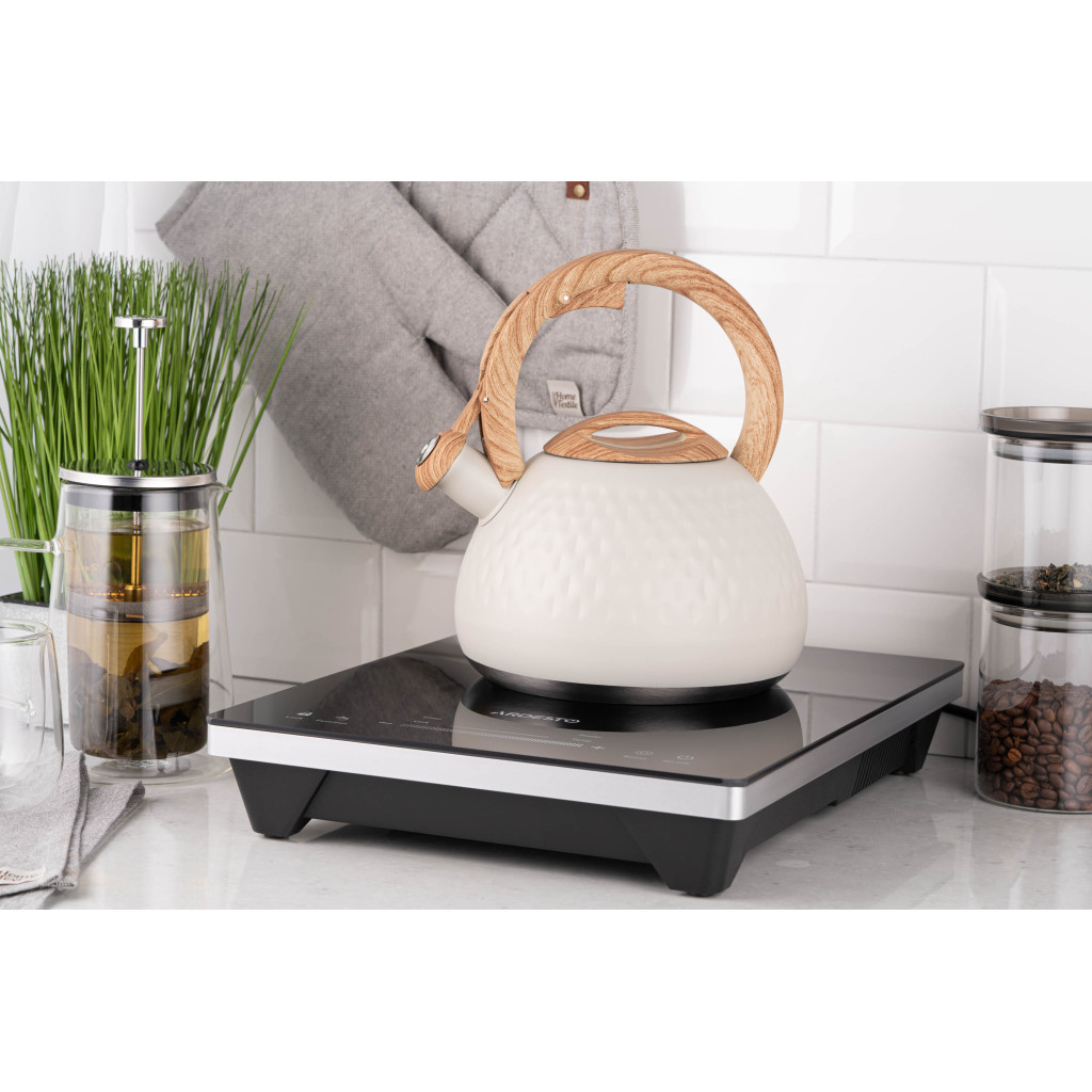 Чайник Ardesto Gemini 2.5 л Бежевий (AR1956KS) - зображення 5