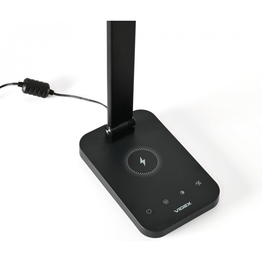 Настільна лампа Videx LED з бездротовою зарядкою  18W 1800-6500K (VL-TF17B) - зображення 4