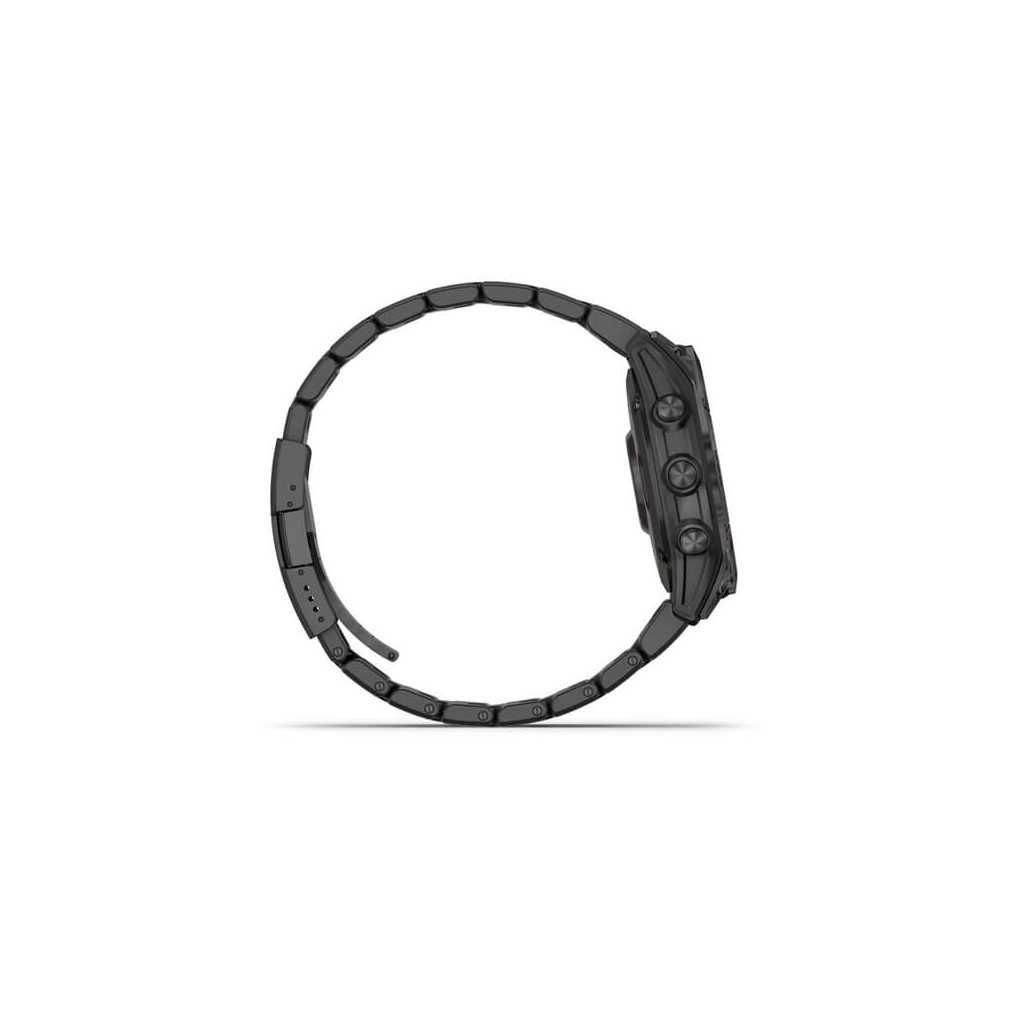 Смарт-годинник Garmin fenix 7 Sapph Sol, Carbon Gray DLC Ti w/ DLC Ti Bracelet, GPS (010-02540-39) - зображення 5