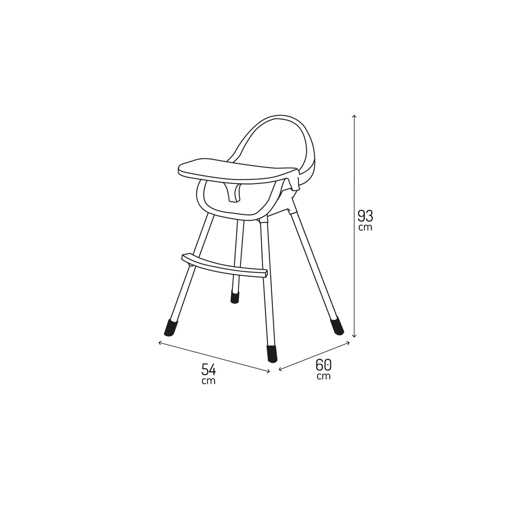 Стілець для годування MoMi Reki 2в1 Grey (KRKA00034) - зображення 8