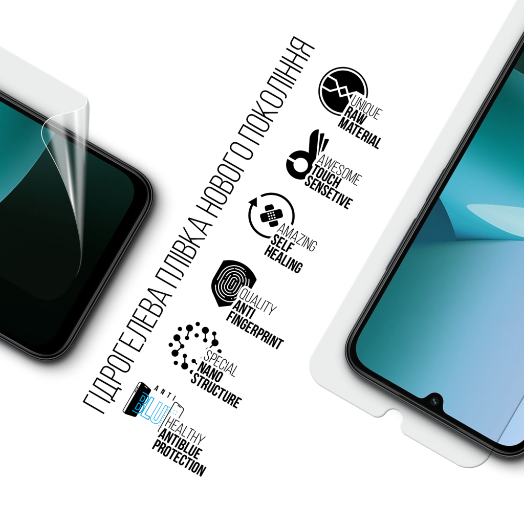 Плівка захисна Armorstandart hydrogel Anti-Blue Xiaomi Redmi 15C 4G (ARM85449) - зображення 2
