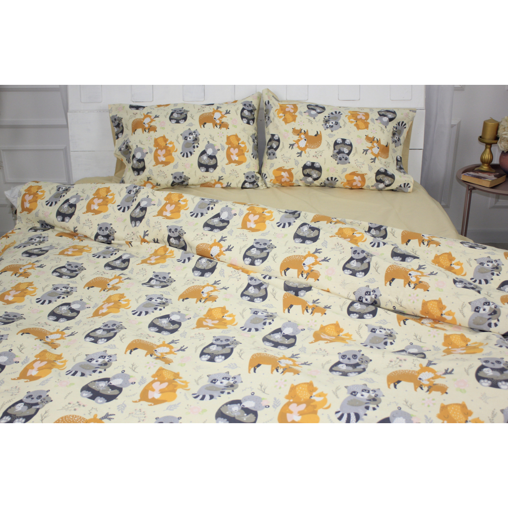 Постільна білизна MirSon Бязь 17-0559 Elkasso Сімейна 160x220 (2200003933864) - зображення 2