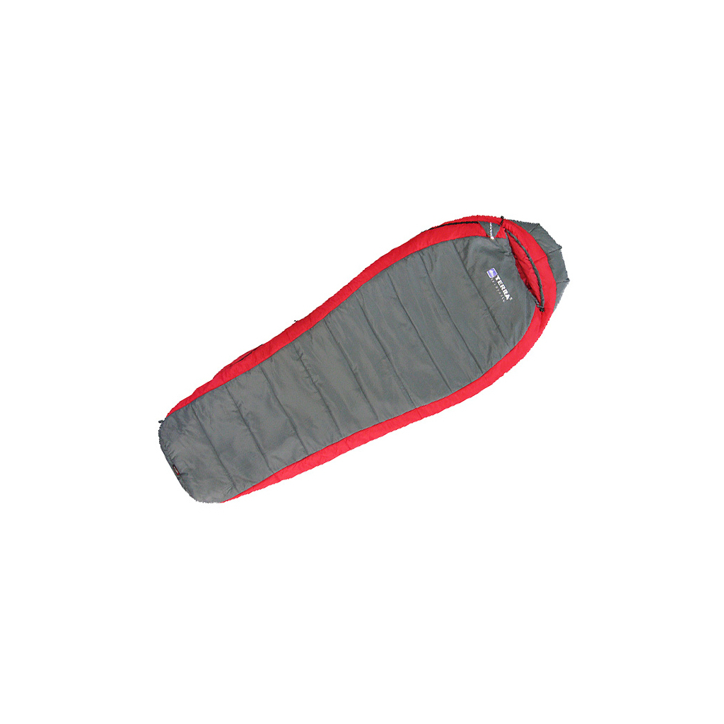 Спальний мішок Terra Incognita Termic 1200 L red / gray (4823081501954) - зображення 1